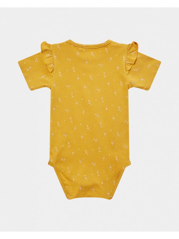 Sofie Schnoor, body kort arm gul