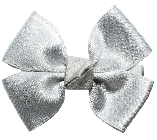 Hovedbilde Sløyfe medium metallic silver