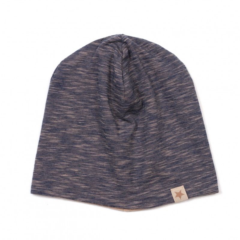 Huttelihut, hiphoplue melange/navy