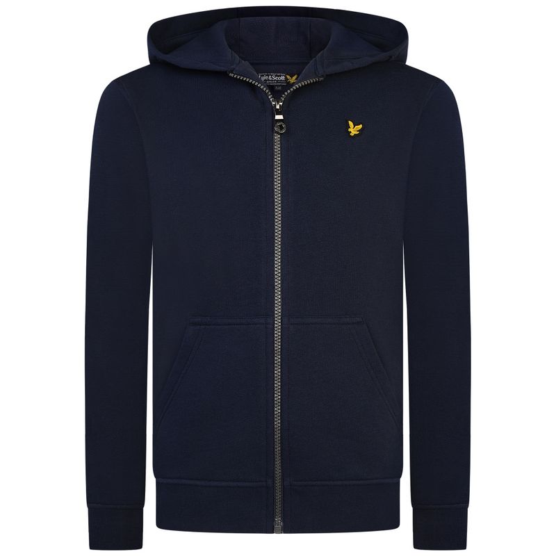 Lyle & Scott classic zip hoodie navy blazer