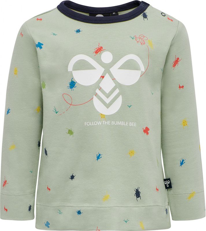 Hummel, Sigurd LS t-shirt desert sage