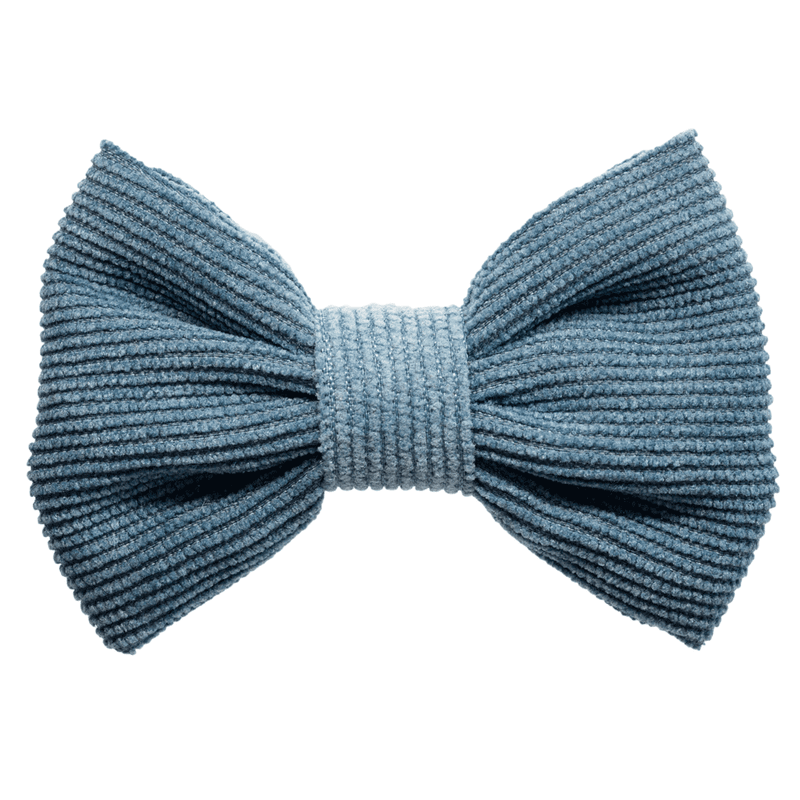 Bow corduroy carolina blue