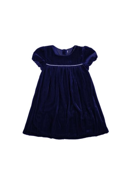 Hovedbilde Salto, velourkjole baby navy
