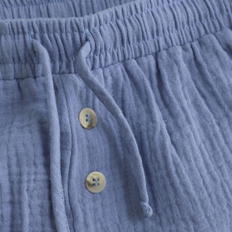 Huttelihut muslin shorts quiet harbor