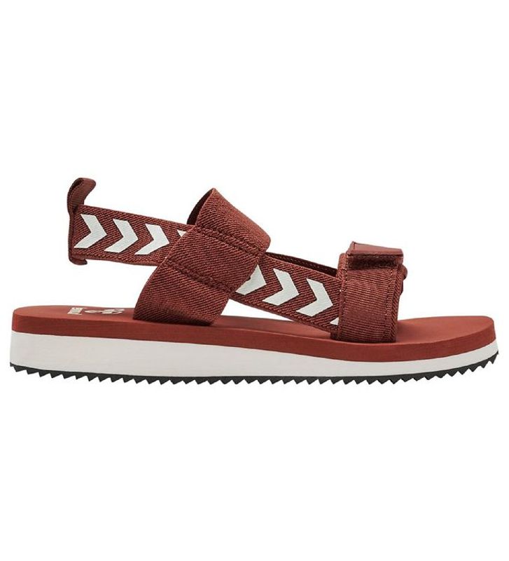 Hummel elastic sandal copper brown