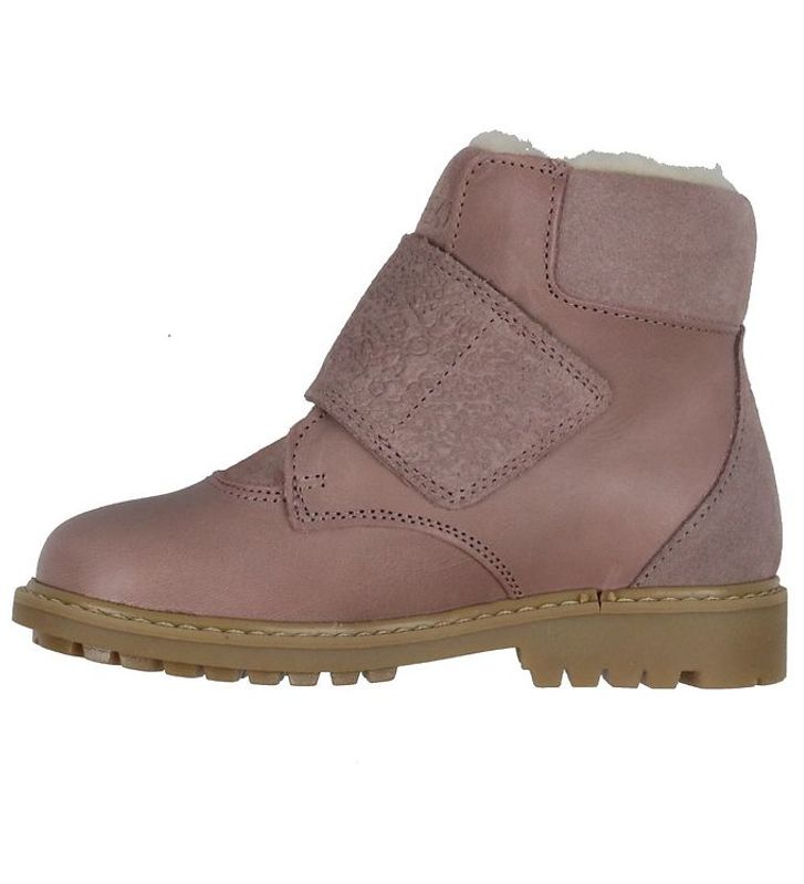 Wheat Sigge print velcro boot rose