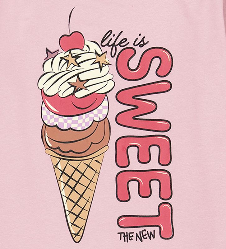 The New Jory tee pink nectar