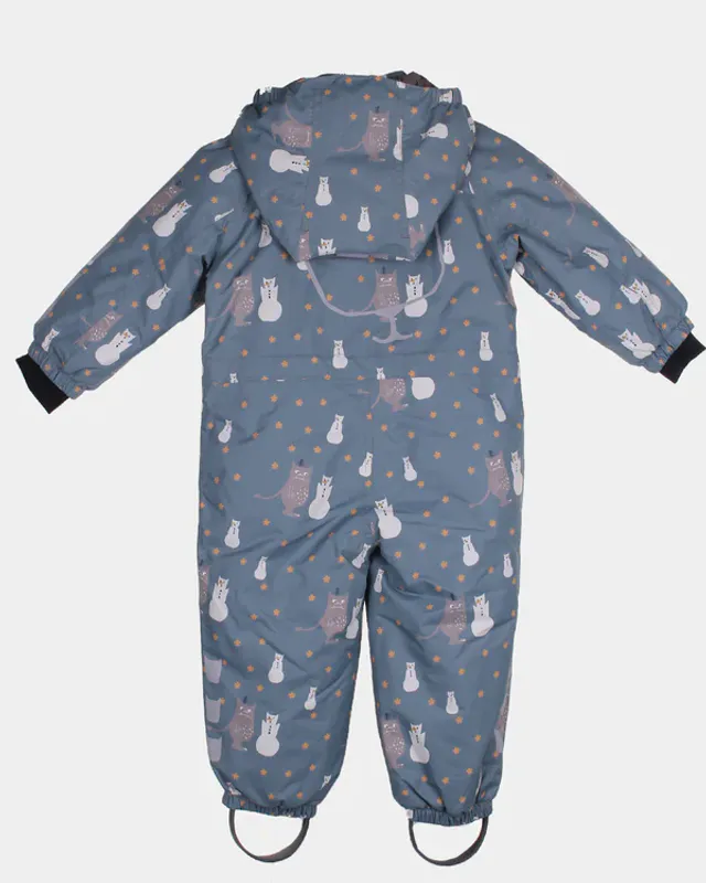 Kattnakken parkdress baby snø hav