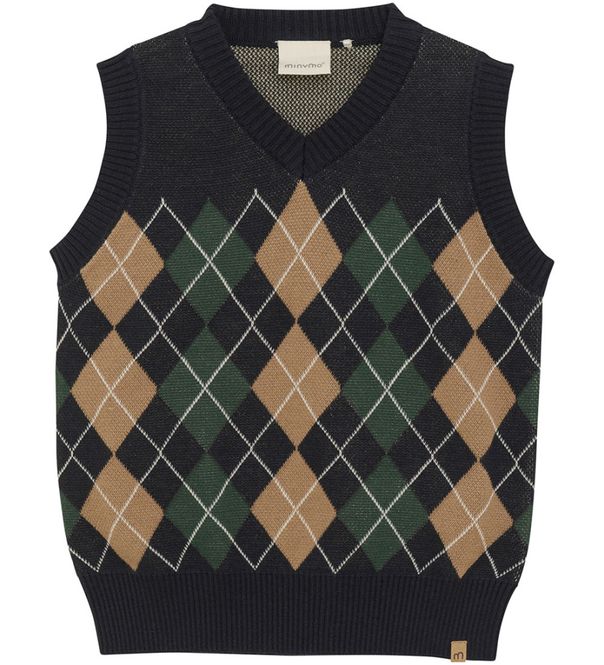 Hovedbilde Minymo vest dark navy