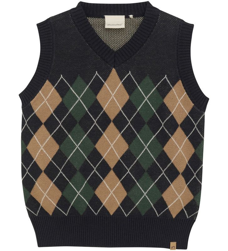 Minymo vest dark navy