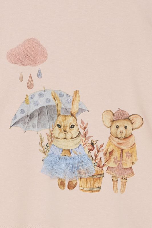 Hust & Claire Ammy t-shirt peach dust