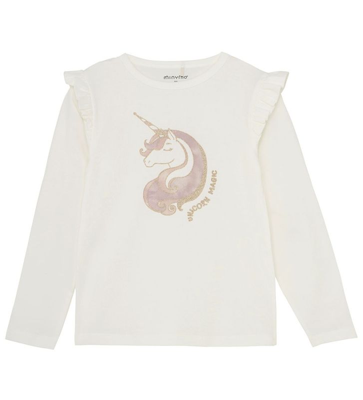 Minymo t-shirt marshmallow white