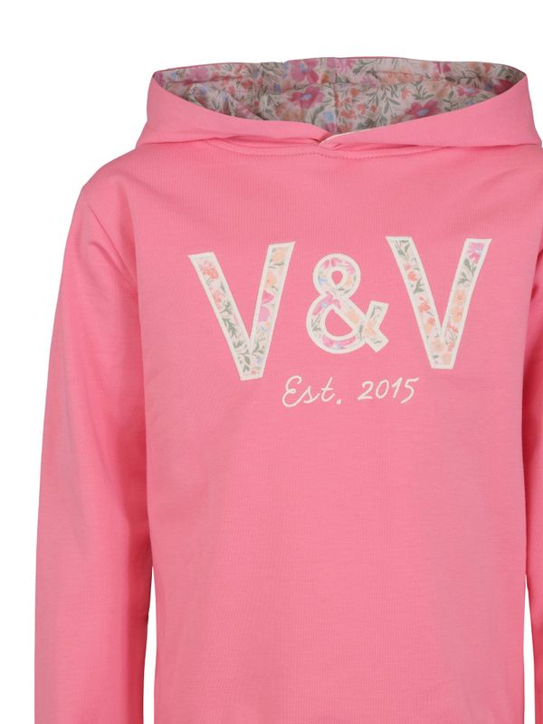 Vilje & Ve Poppy hoodie coral pink