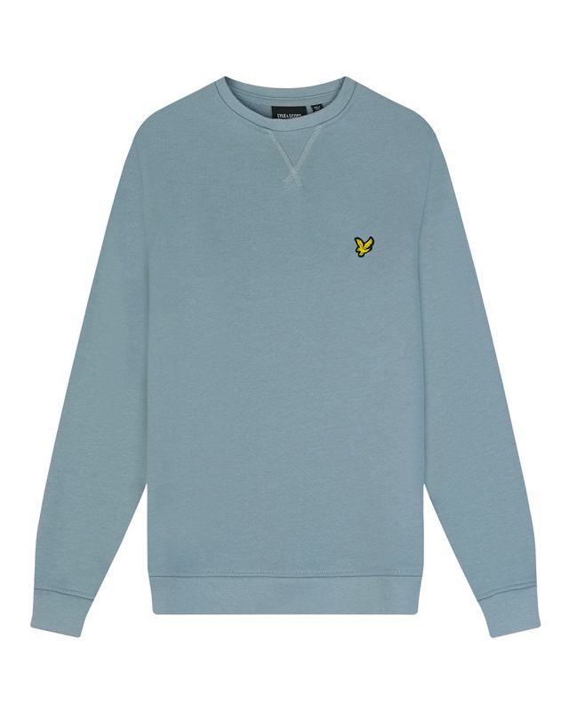 Lyle & Scott crew neck sweater slate blue