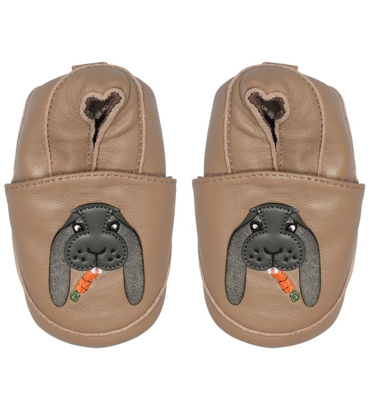 Melton tøfler Rabbit desert taupe