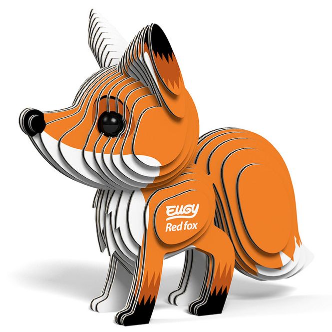 Hovedbilde Eugy 3D byggesett red fox
