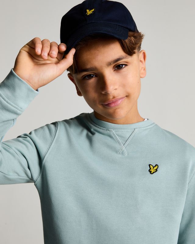 Lyle & Scott crew neck sweater slate blue