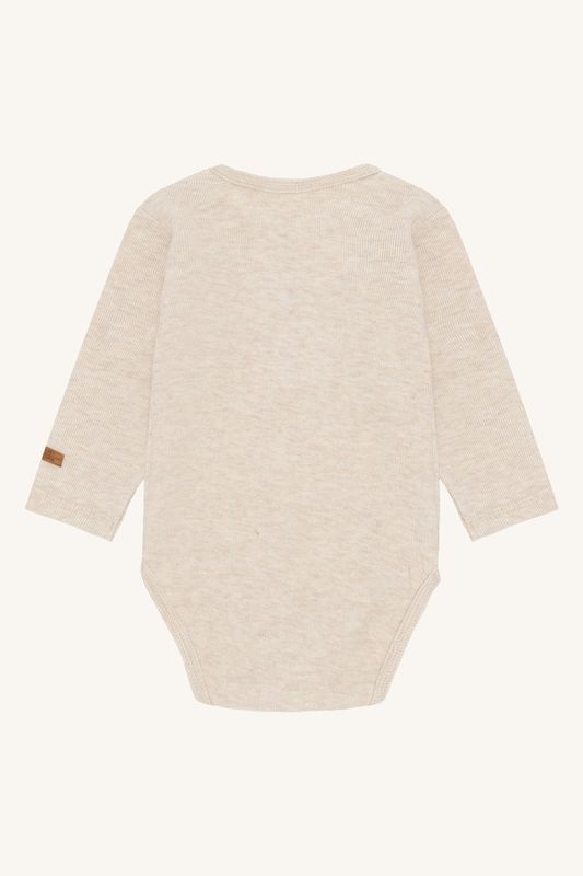 Hust & Claire Buster body driving embroidery wheat melange