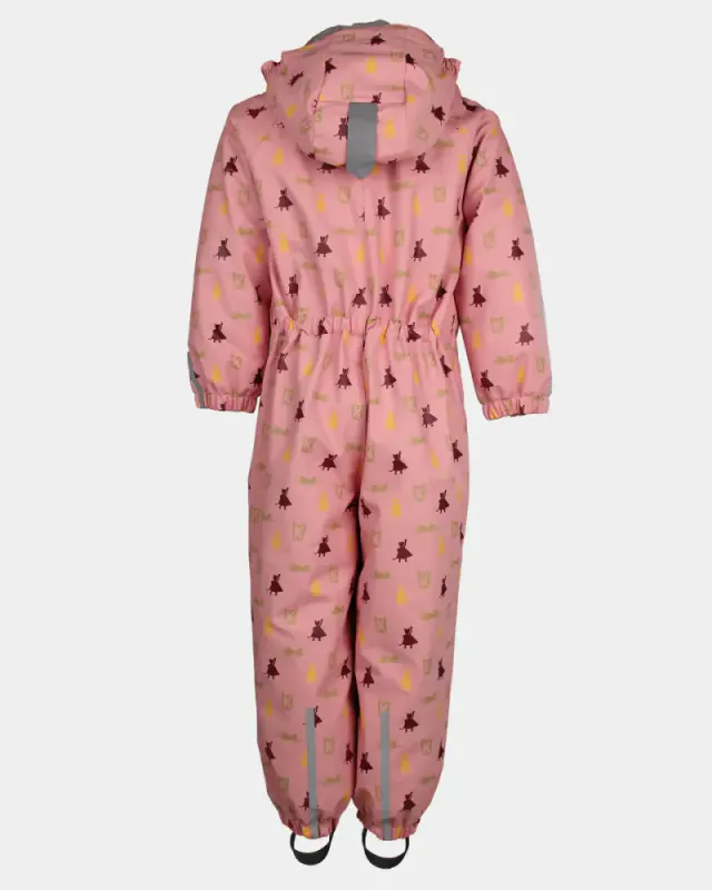 Kattnakken hagl helårsregndress rosa krystall