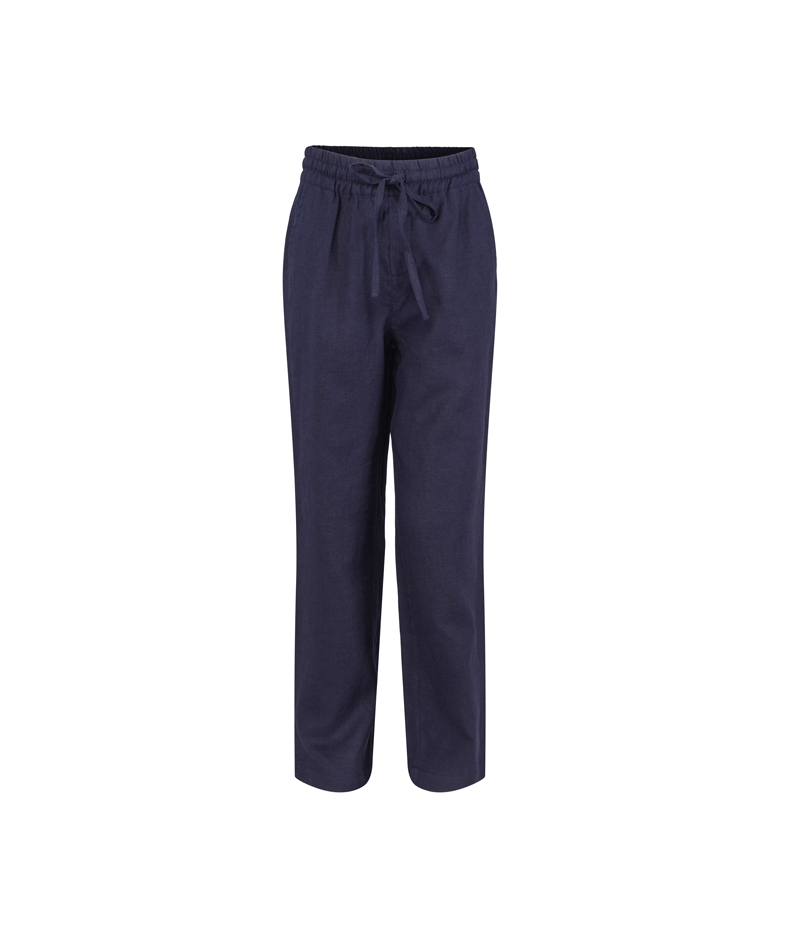 Vilje & Ve Selmer linen pant indigo navy