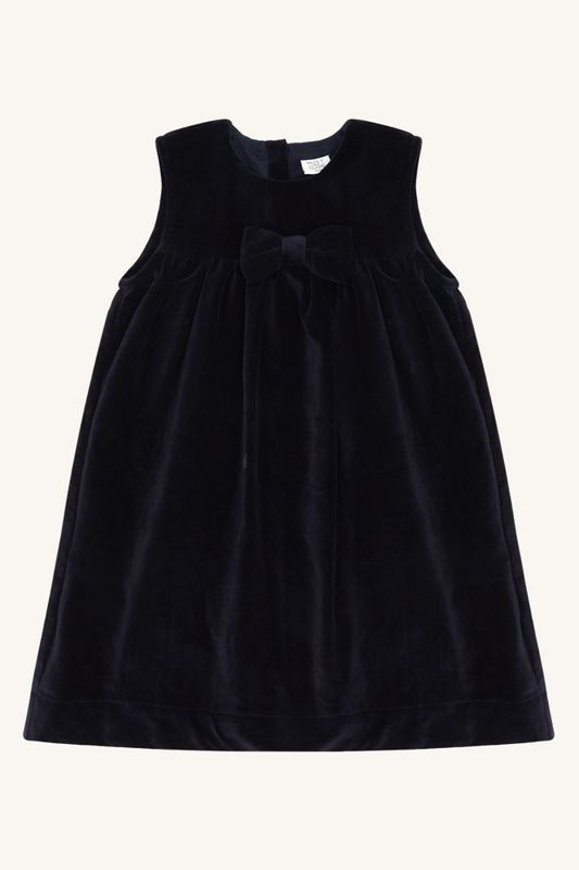 Hust & Claire Karoline molskin kjole more navy